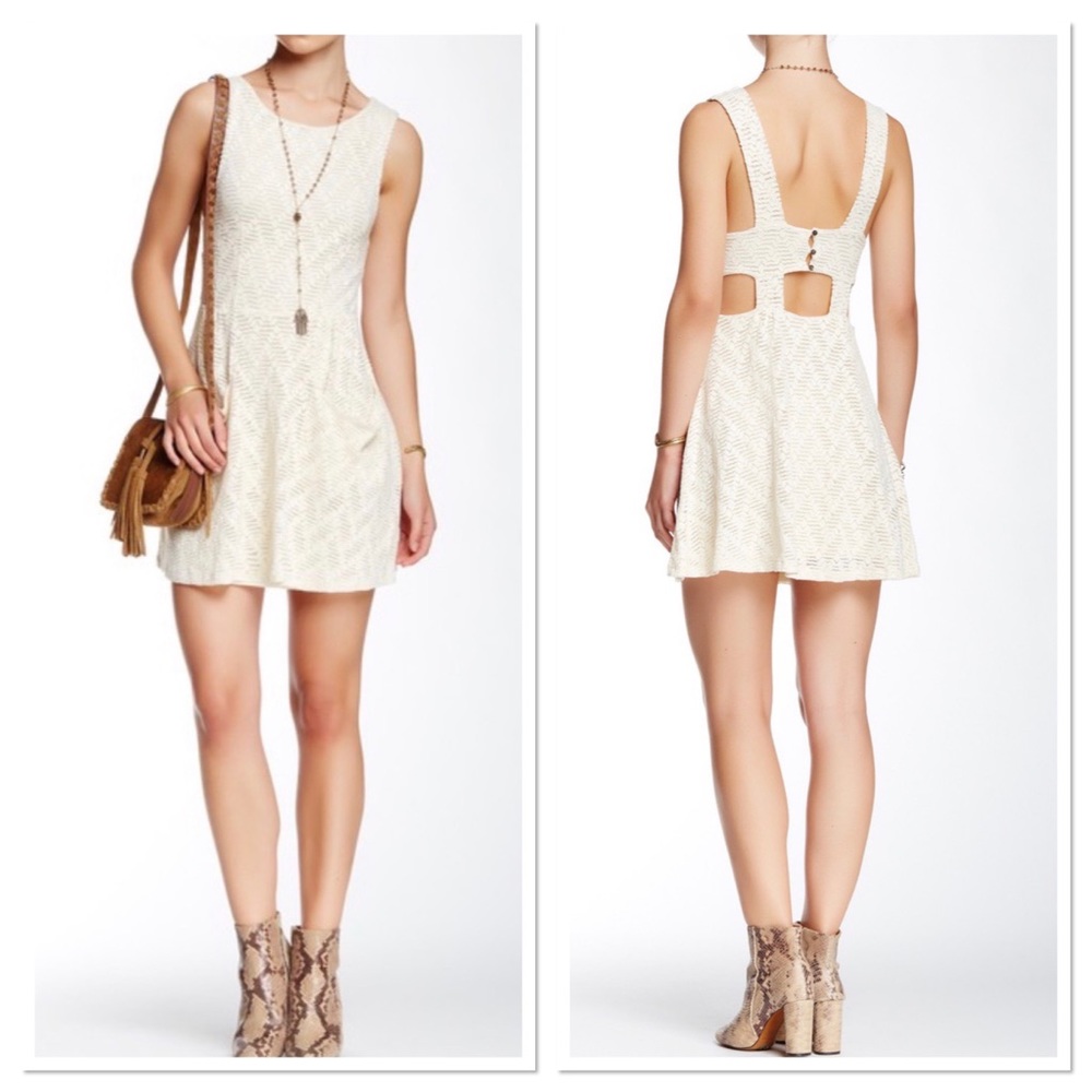 New FREE PEOPLE Tea Color Dress Size XS